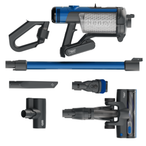 שואב אבק אלחוטי נטען HENRY QUICK PET BLUE